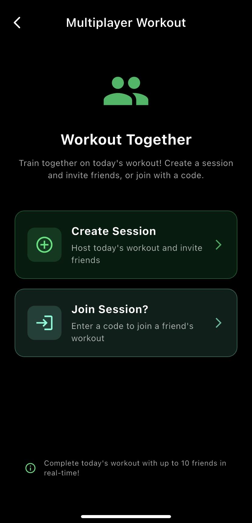 Workout with Friends